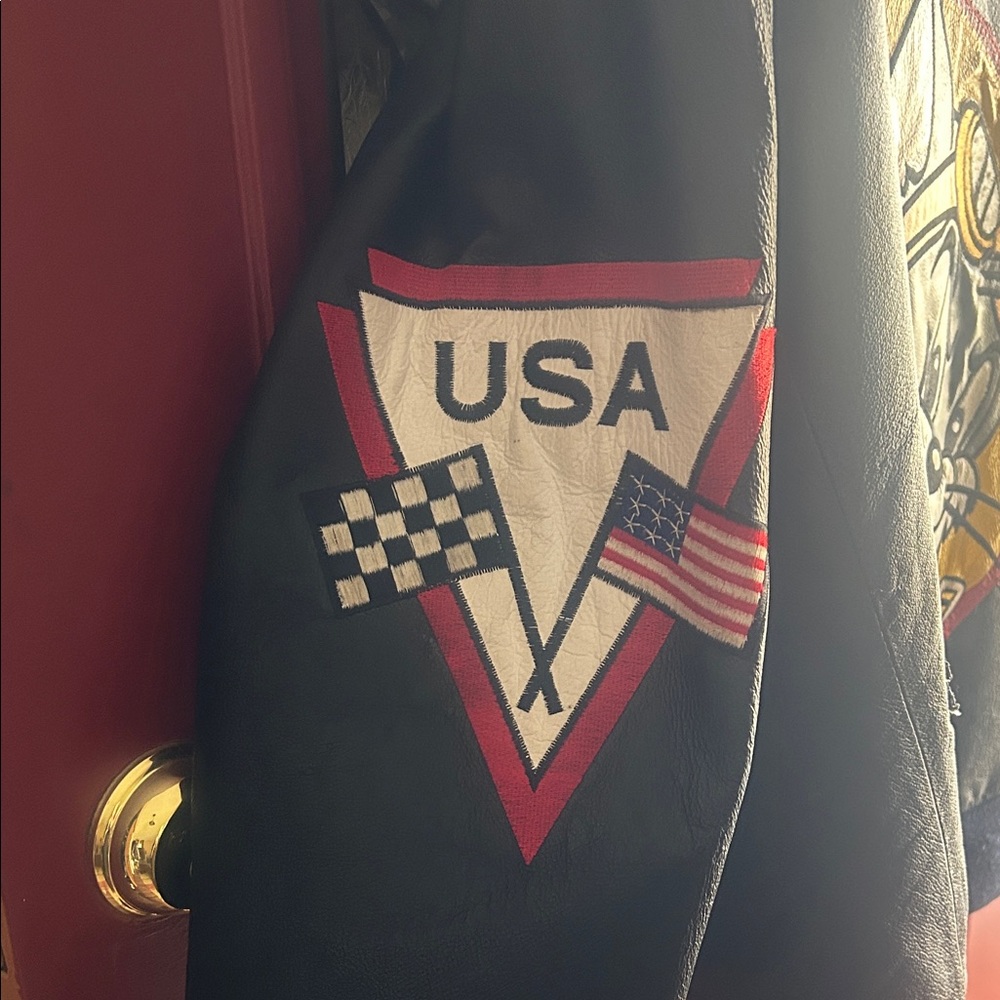 Rare Tom and Jerry leather bomber jacket - Picture 4 of 4